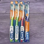 4X Oral Complete Deep Clean Manual Toothbrush Bristles Soft / Medium. Fixed Price $13.99.