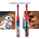 Oral-b Kids 3Y+ Star Wars Battery Powered Toothbrush, CHEWBACCA-BB8-DARTH Vader. Fixed Price $13.49.