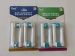 Nip Pearl Enterprises Replacement Brush Heads Compatible With Oral 2 Packs. Fixed Price $18.99.