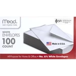 Mead 100PK #6 White Envelope (75100), 3/4 Inch One Size,. Fixed Price $14.99.