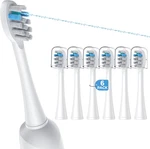 6 Pack Toothbrush Replacement Heads Compatible With Waterpik Sonic Fusion 2.0,. Fixed Price $30.87.