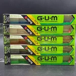 5 Butler Gum Toothbrushes Full Size Head Soft 411 New Old Stock Multi Colors. Fixed Price $25.00.