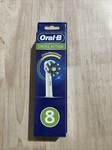 Oral-b Crossaction Toothbrush Head, Clean Maximizer, New Pack Of 8. Fixed Price $19.00.