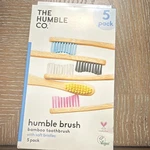 The Humble Co. Bamboo Handle Toothbrush Soft Bristles 5 Pack. Fixed Price $7.99.