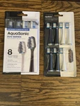 Aquasonic Duo Series New 15X Replacement Brush Heads Normal Sensitive Teeth Read. Fixed Price $27.50.
