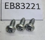 2000-2006 Bmw X5 Philips Large Head Silver Mounting Screws (3). Fixed Price $7.95.
