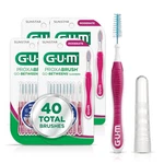 Lot Of 10 Sunstar Gum Proxabrush Go-betweens Cleaners Moderate 40 Total. Fixed Price $9.99.