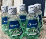 6 Bottles Crest Scope Classic Mouthwash 1.2 Oz Travel Size Mint Green. Fixed Price $14.99.