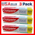 Colgate Baking Soda 3 Pack Peroxide Whitening Brisk Mint Toothpaste, 4.0OZ. Fixed Price $12.99.