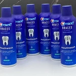 Crest Braces Care Anticavity Fluoride Rinse Mouthwash 08/24 (6 Pack). Fixed Price $39.99.