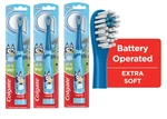 Colgate Kids Battery Toothbrush, Bluey 3 Pack. Fixed Price $15.02.