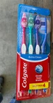 3X4=12 Total Soft Colgate Extra Full Head Toothbrush Tongue Cleaner. Fixed Price $13.50.