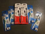 2X Colgate Keep Charcoal Toothbrush Starter Kits & 4 Listerine Access Flossers. Fixed Price $18.88.