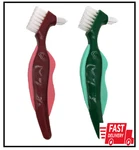 Premium Hard Denture Toothbrush, Cleaning Multi-layered Bristles &. Fixed Price $10.80.