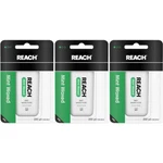 3 Pack Reach Mint Waxed Dental Floss - 200 Yard. Fixed Price $16.75.