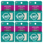 Naturally Waxed Antiplaque Flat Dental Floss Spearmint 32 Yards 6 Pack. Fixed Price $36.88.