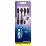 Boral-b Advanced Whitening Charcoal Toothbrush, Soft, 4 Count Perspective. Fixed Price $12.49.