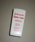 Vintage Dental Floss Case Tall 200 Yard Collector Piece Johnson Brand. Fixed Price $7.50.