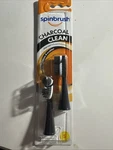 Spinbrush Charcoal Clean - 2 Replacent Heads Soft New Free Shipping!. Fixed Price $18.99.
