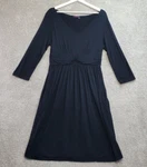 Fresh Produce A-line Dress Womens Large Black Pockets Capsule Minimalist Travel. Fixed Price $13.93.