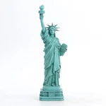 Veronese Design 12 3/8 Inch Statue Of Liberty Resin Sculpture Handpainted Finish. Fixed Price $34.86.