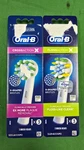 Oral-b Cross Action EB50RX & Floss EB25RX Replacemente Brush Heads New. Fixed Price $20.00.
