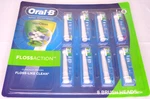 Oral-b Maxclean Floss Action Brush Heads 8-PACK New Sealed EB25RB. Fixed Price $22.99.