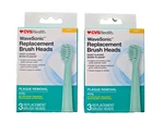 Wavesonic 3 Replacement Brush Heads Cvs - 2 Boxes New Sealed. Fixed Price $13.49.
