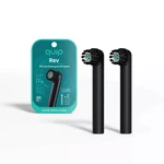 Quip Rev Replacement Toothbrush Heads, Black - 2 Pack For Optimal Oral Care. Fixed Price $17.29.