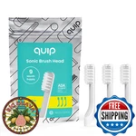 Quip Sonic Toothbrush Replacement Heads For Adults - 3 Pack Verified Stan. Fixed Price $62.25.