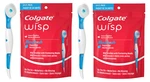 (2 Pack) Colgate Max Fresh Wisp Disposable Mini Toothbrush- Peppermint, 24 Count. Fixed Price $10.75.