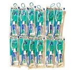 12 Reach Travel Toothbrush Set Crest Toothpaste Soft Bristle, Disposable Kit. Fixed Price $27.95.