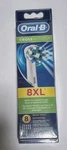 Oral-b Crossaction Toothbrush Heads Pack Of 8 Replacement New In Box. Fixed Price $25.00.