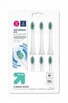 Anti-plaque Sonic Brush Heads Up&up. Fixed Price $9.99.