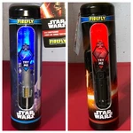 2 Firefly Star Wars Lightsaber Soft Toothbrush Rey & Kylo Ren Gift Tins. Fixed Price $16.88.