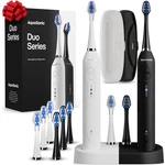 Aquasonic Duo - Dual Handle Ultra Whitening 40,000 Vpm Wireless Charging Elec.... Fixed Price $116.15.
