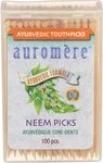Auromere Ayurvedic Neem Picks - 100 Count. Fixed Price $8.21.