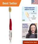 Dr. Plotka's Luxury Soft Flossing Toothbrush - Elevate Your Dental Care Routine. Fixed Price $9.89.