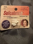 Sulcabrush Dental Replacement Tips, 2-PACK Nip. Fixed Price $34.50.