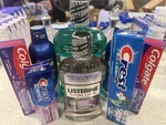8 Pack Colgate Crest Listerine Antibacterial Mint Toothpaste Mouthwash. Fixed Price $34.99.