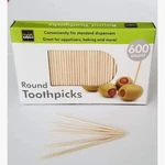 Handy Helpers 600-COUNT Round 2.5" Long Wooden Toothpicks. Fixed Price $6.99.