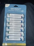 Genkent Replacement Toothbrush Heads Oral-b Compatible 12 Count. Fixed Price $15.00.