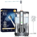 Electric Toothbrush Water Flosser Combo 500ML, Modes, 3 Speeds - Plaque. Fixed Price $159.99.