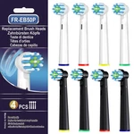 Cellena Replacement Toothbrush Heads 1 Count (pack Of 8), Black And White. Fixed Price $17.83.