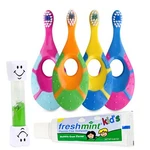 Ecovona Step 1 Baby Infant Toddler Toothbrush, 4 Pack Extra Soft Bristles,. Fixed Price $12.99.