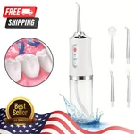 Water Flosser Pick Cordless Oral Irrigator Dental Teeth Cleaner Pro Gum Us. Fixed Price $18.91.