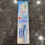 Oral Vibrating Pulsar Toothbrush Soft Bristles Battery Powered Blue New. Fixed Price $17.00.