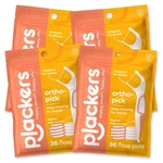 Plackers Orthopick Dental Floss Picks For Braces, 36 Count (pack Of 4). Fixed Price $22.19.