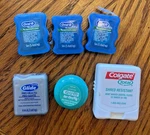 Oral B Glide Colgate Gum Floss Travel Lot 6 Packs Pro Health Complete Satin ++. Fixed Price $5.99.