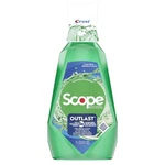 Crest Scope Mouthwash Outlast Up To 5X Longer Fresh Feeling Breath 33.8 Ounce. Fixed Price $17.08.